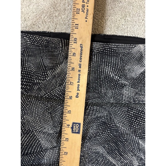 Lululemon Pace Rival High-Rise Crop 22" Velocity Mesh Island Mist Black‎ Size 6 - Picture 9 of 11